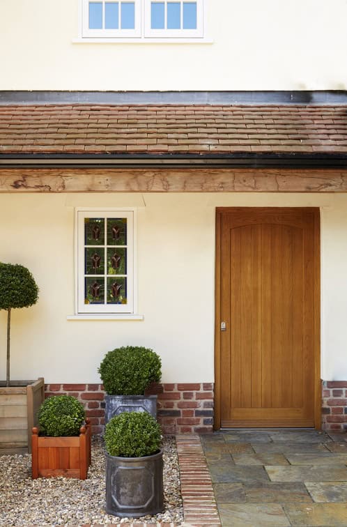Cottage style timber door