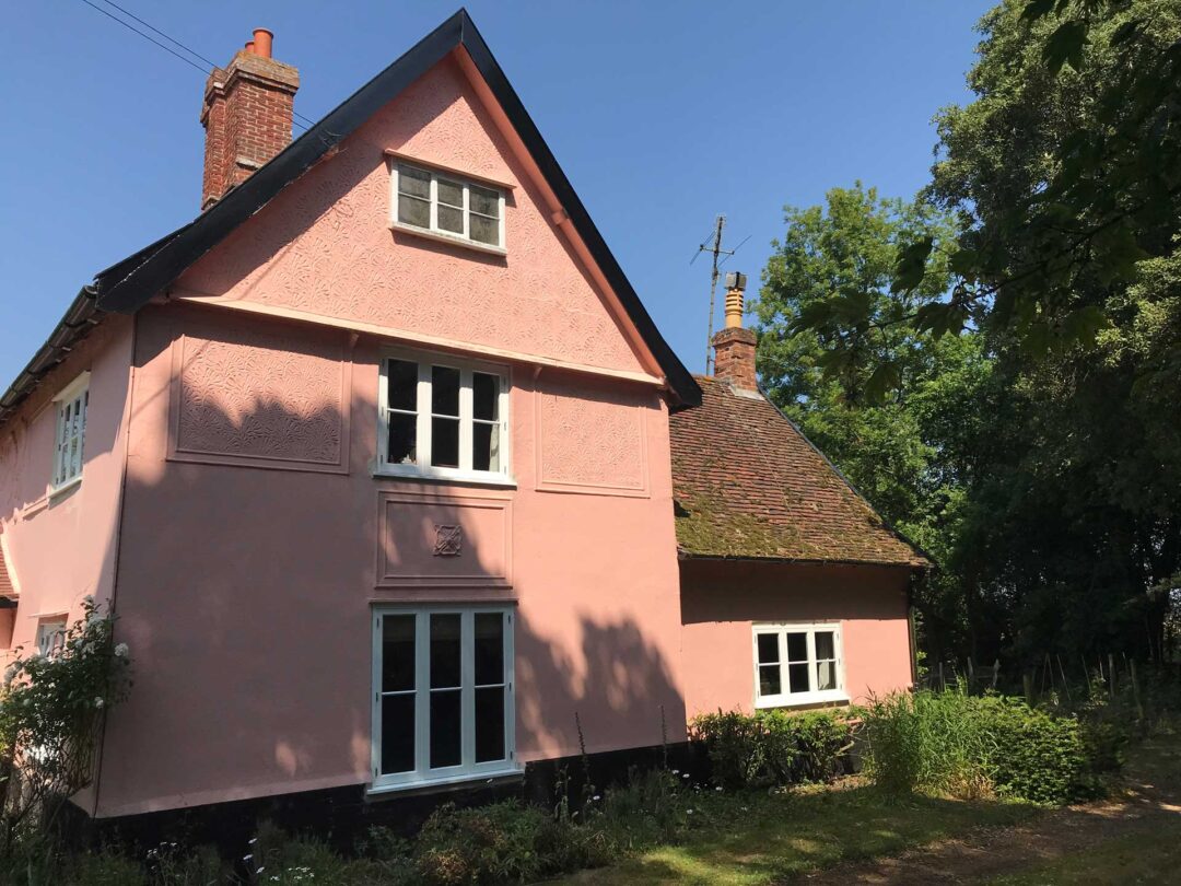 Historic house with new timber windows