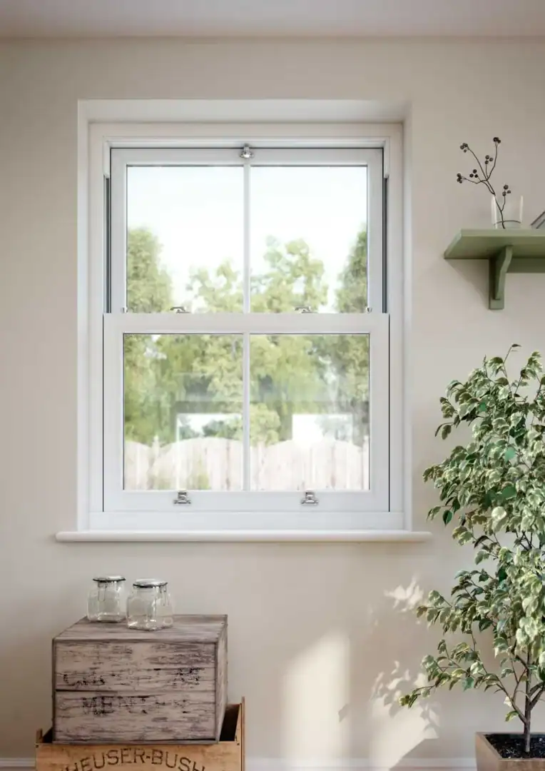 Legacy uPVC Timber Alternative sliding sash window