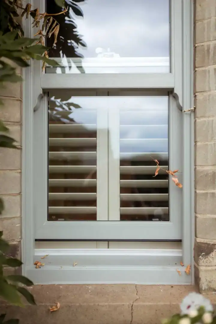 Timber Alternative uPVC sliding sash window