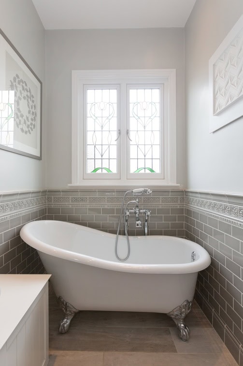 Casement Window options with decorative glass
